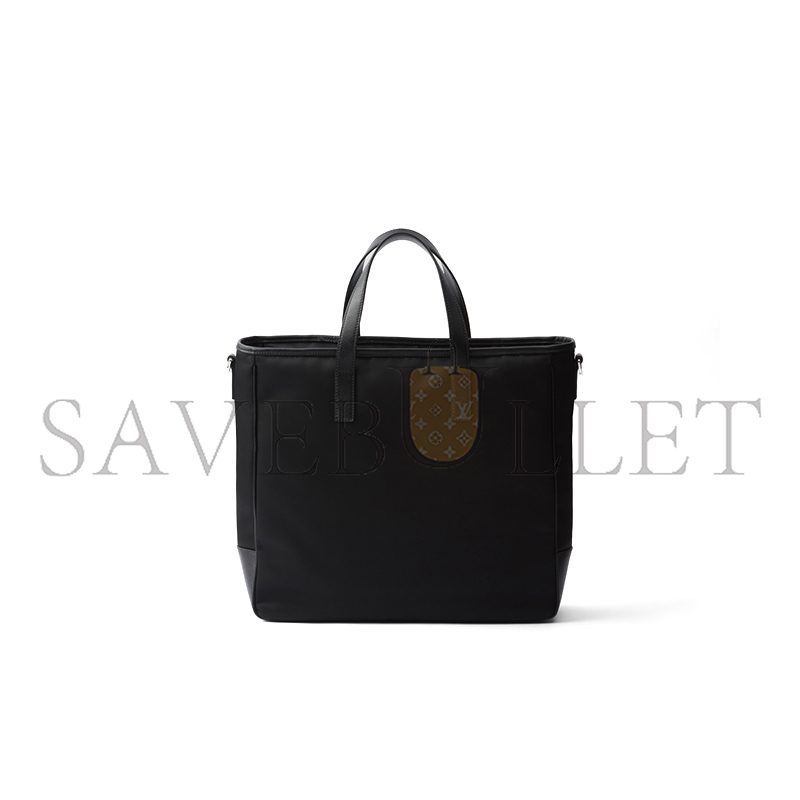PRADA RE-NYLON AND SAFFIANO LEATHER TOTE BAG 2VG064 (36*34*10cm) 